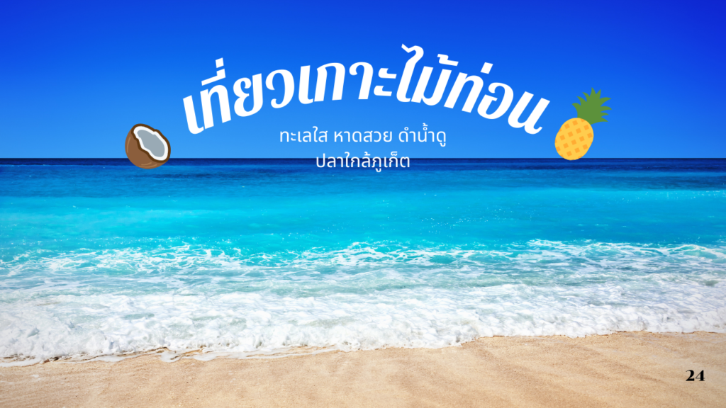 เที่ยวเกาะไม้ท่อน