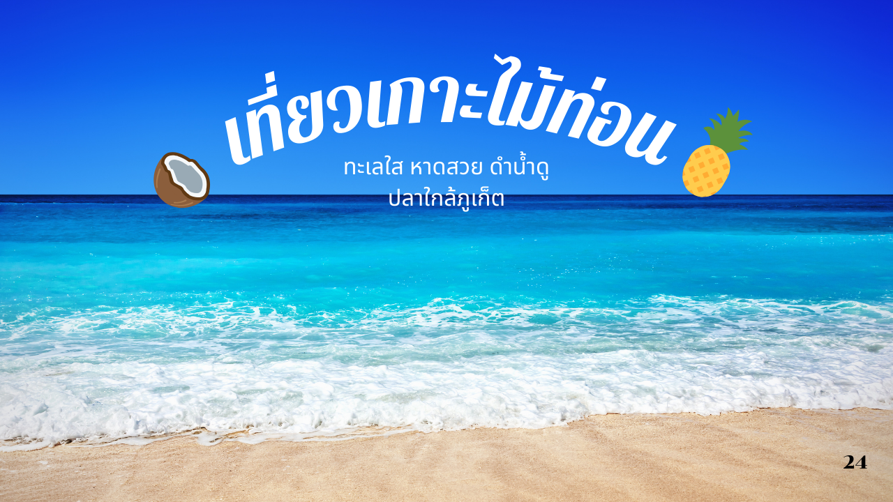 เที่ยวเกาะไม้ท่อน